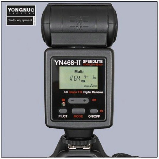 YONGNUO-Upgraded-i-TTL-Multi-Speedlite-Flash-Unit-YN-468II-YN-468-II-for-Nikon-D300
